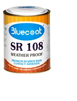 Bluecoat SR 108 weather proof contact adhesive tin