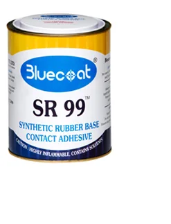 Bluecoat SR 99 synthetic rubber contact adhesive tin