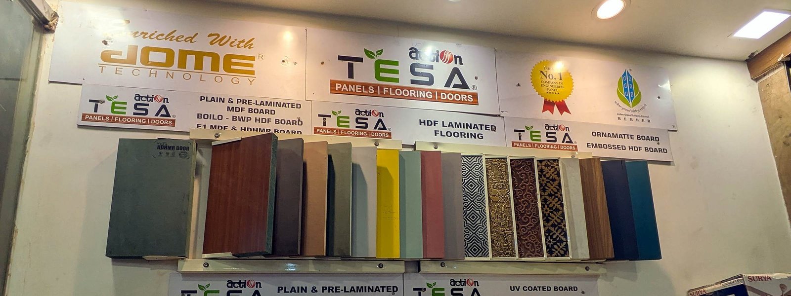Brands stocked at Kripalu Plywood, Kanpur