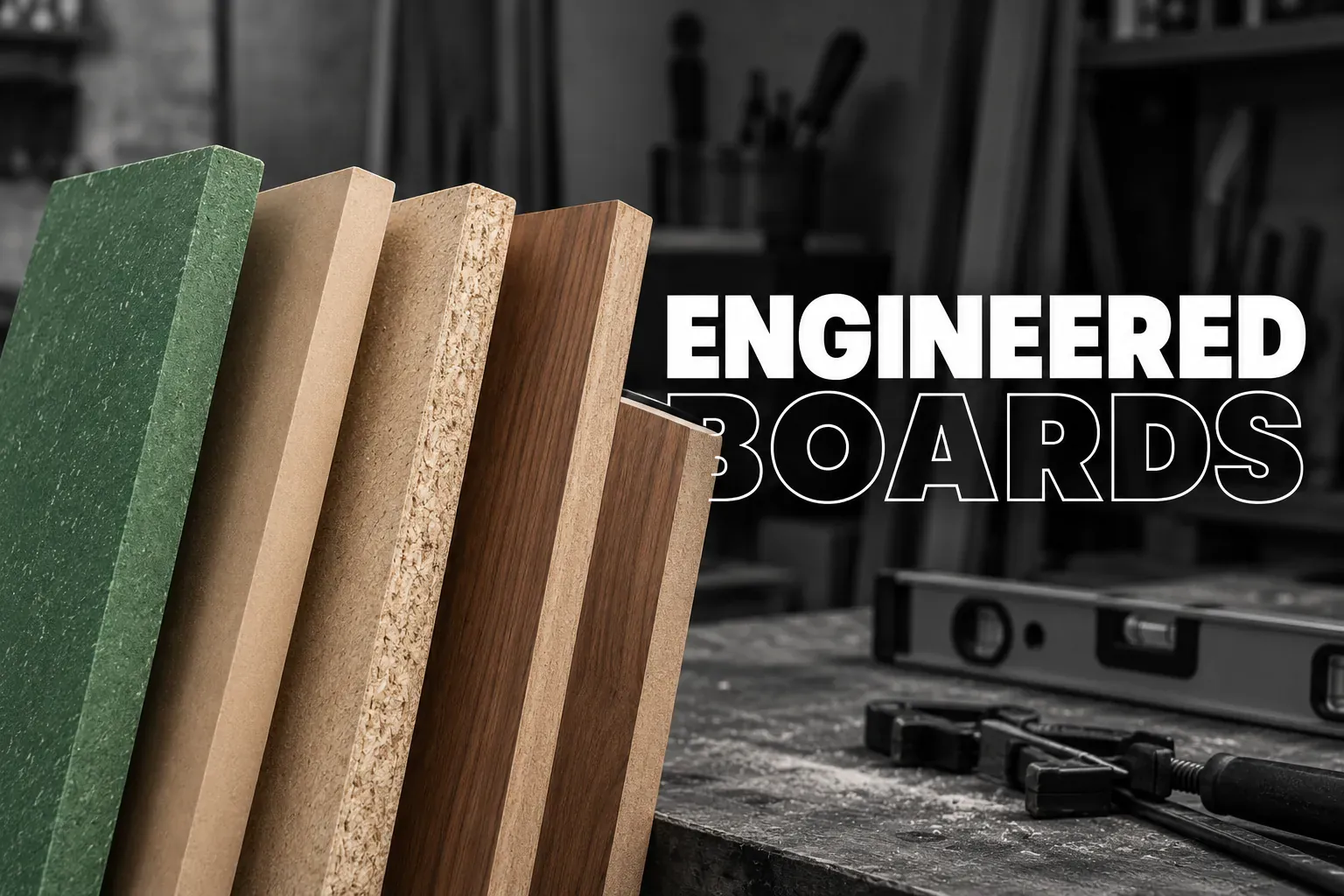 Panel boards stocked at Kripalu Plywood, Kanpur