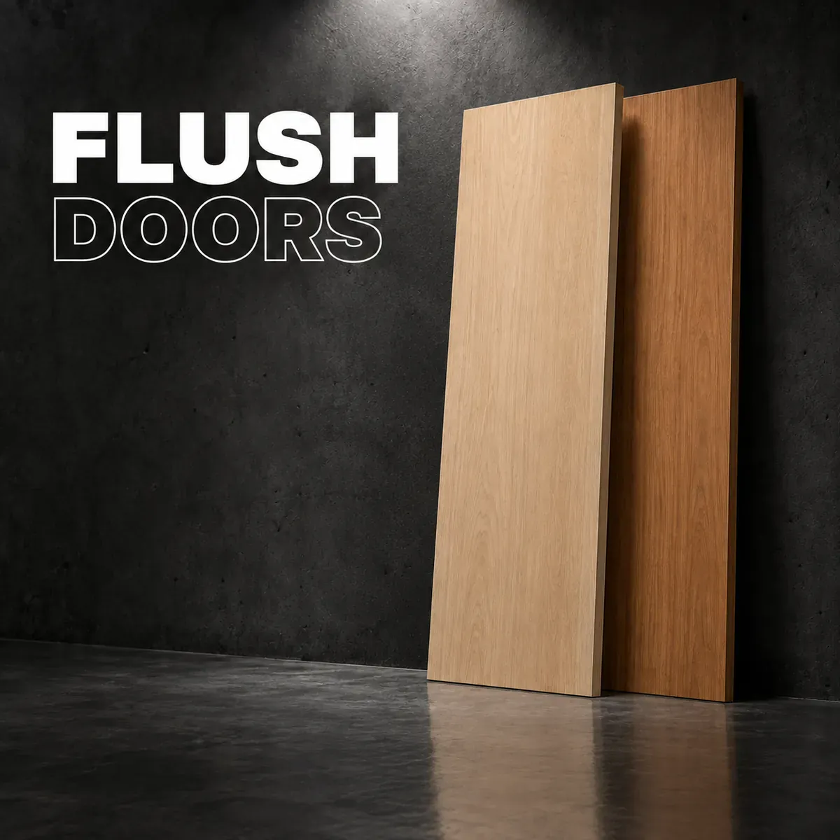 Flush doors