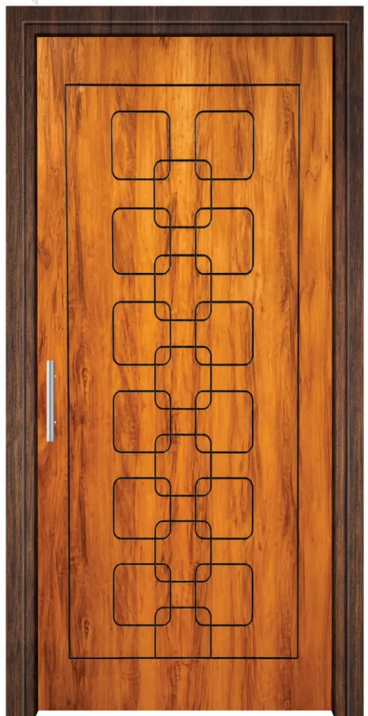 Fresh Apple Grooving Mica laminated door design FAM-1042