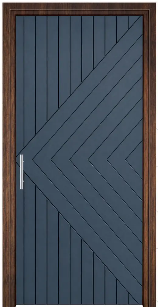Fresh Apple Grooving Mica laminated door design FAM-1048