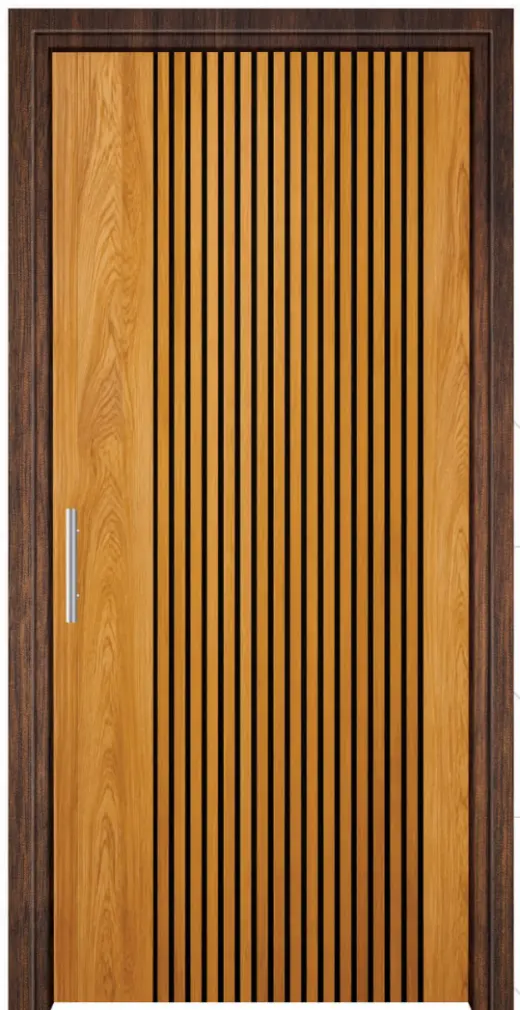 Fresh Apple Grooving Mica laminated door design FAM-1052