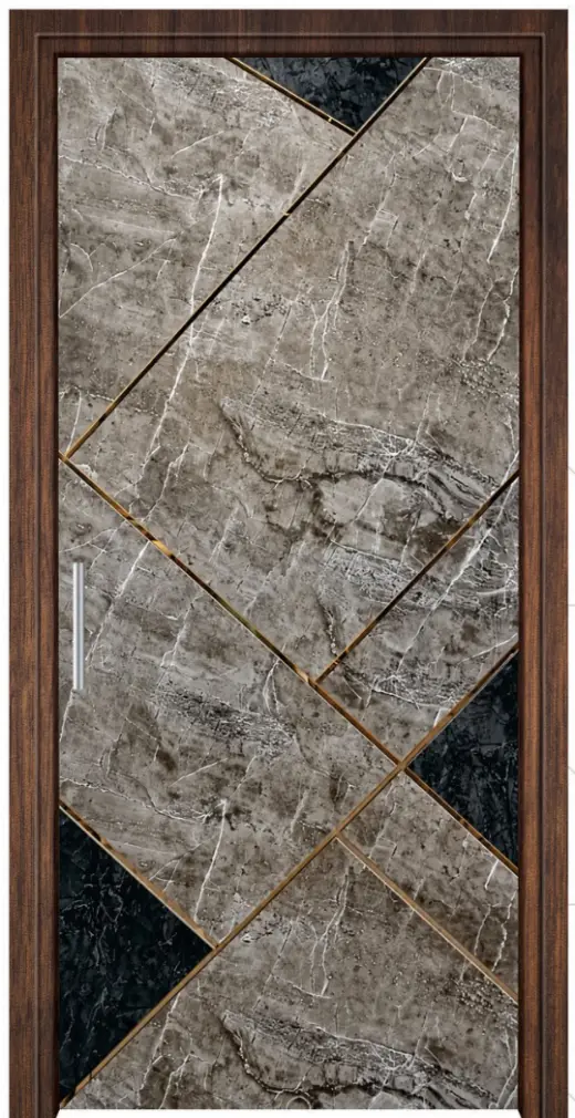 Fresh Apple T-Profile Mica laminated door design FAM-1063