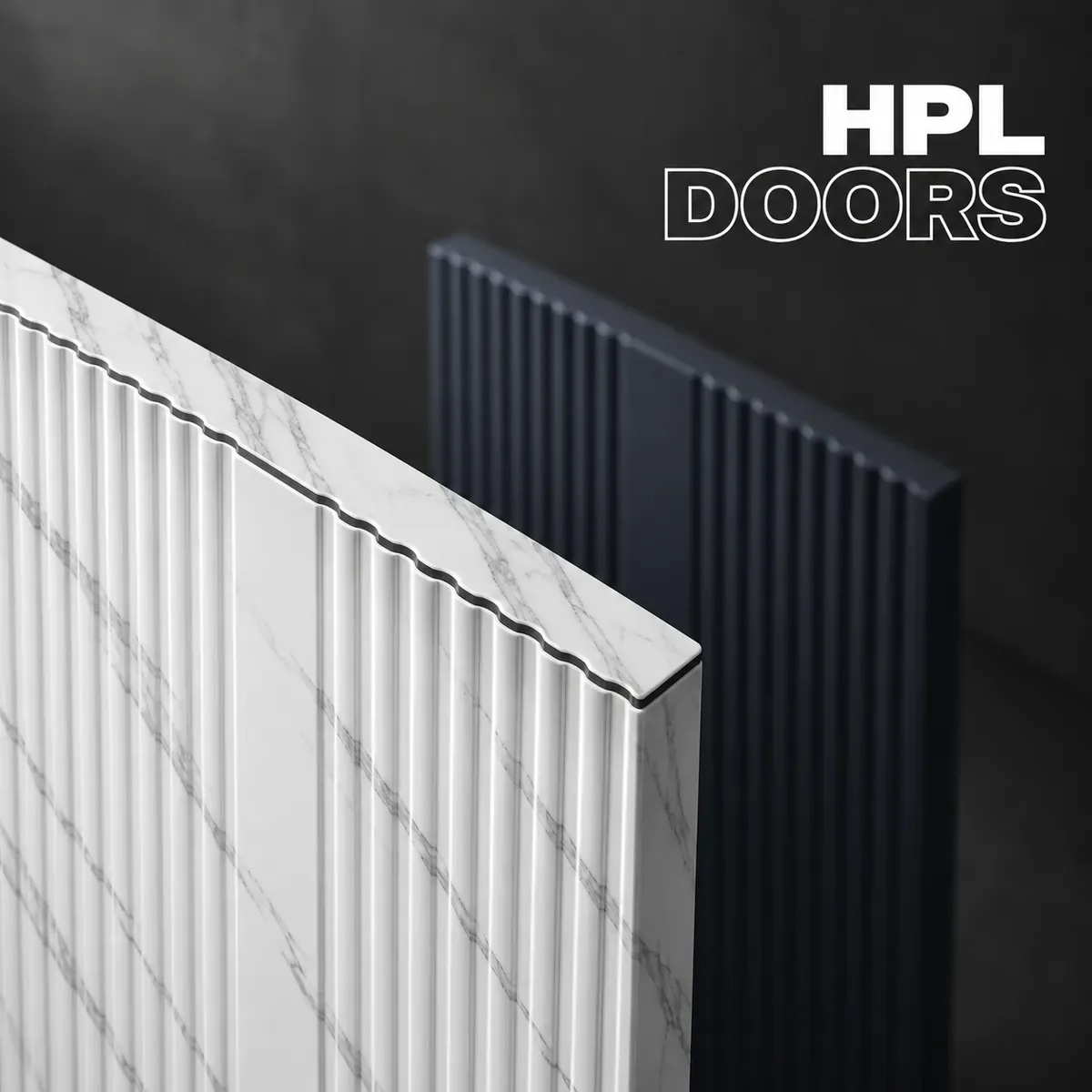Laminated HPL hollow core doors