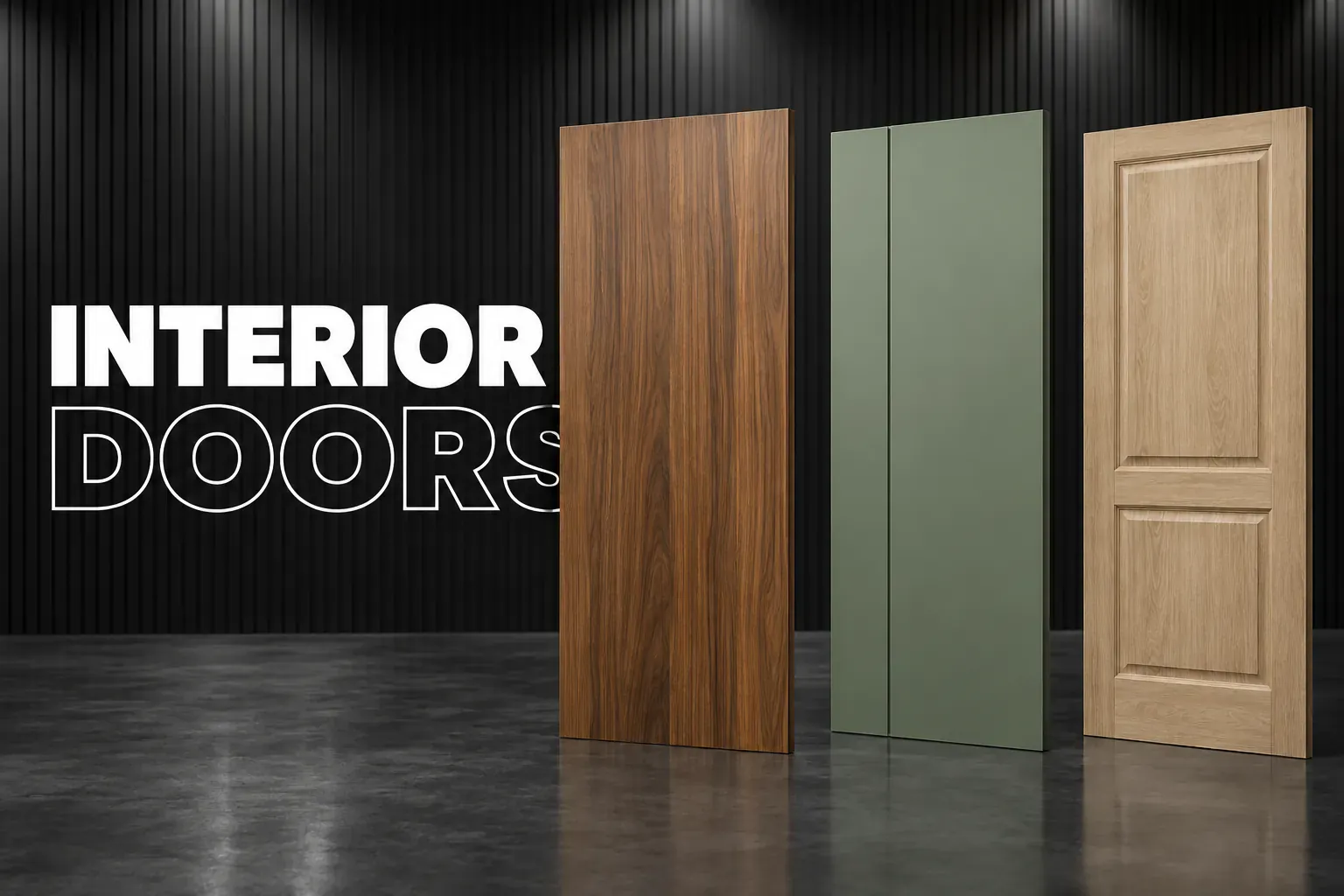 Doors stocked at Kripalu Plywood, Kanpur
