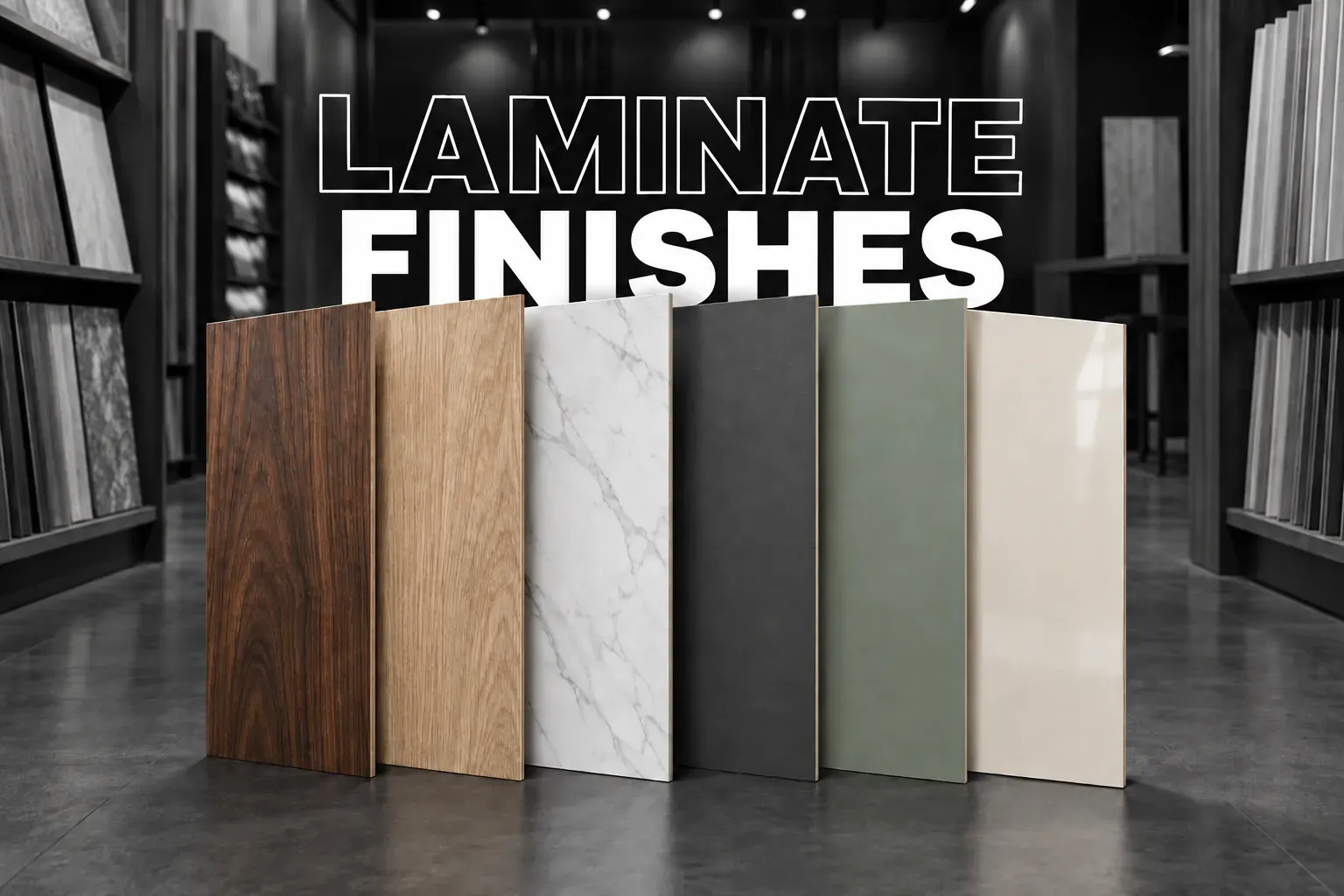 Laminates stocked at Kripalu Plywood, Kanpur
