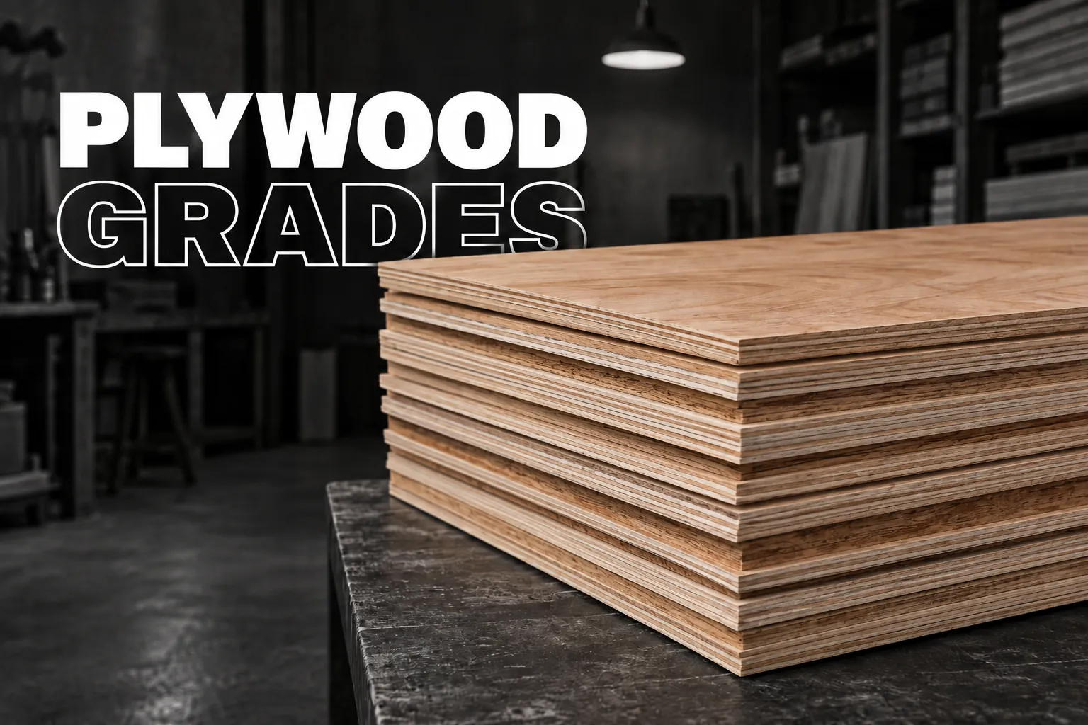 Plywood stocked at Kripalu Plywood, Kanpur