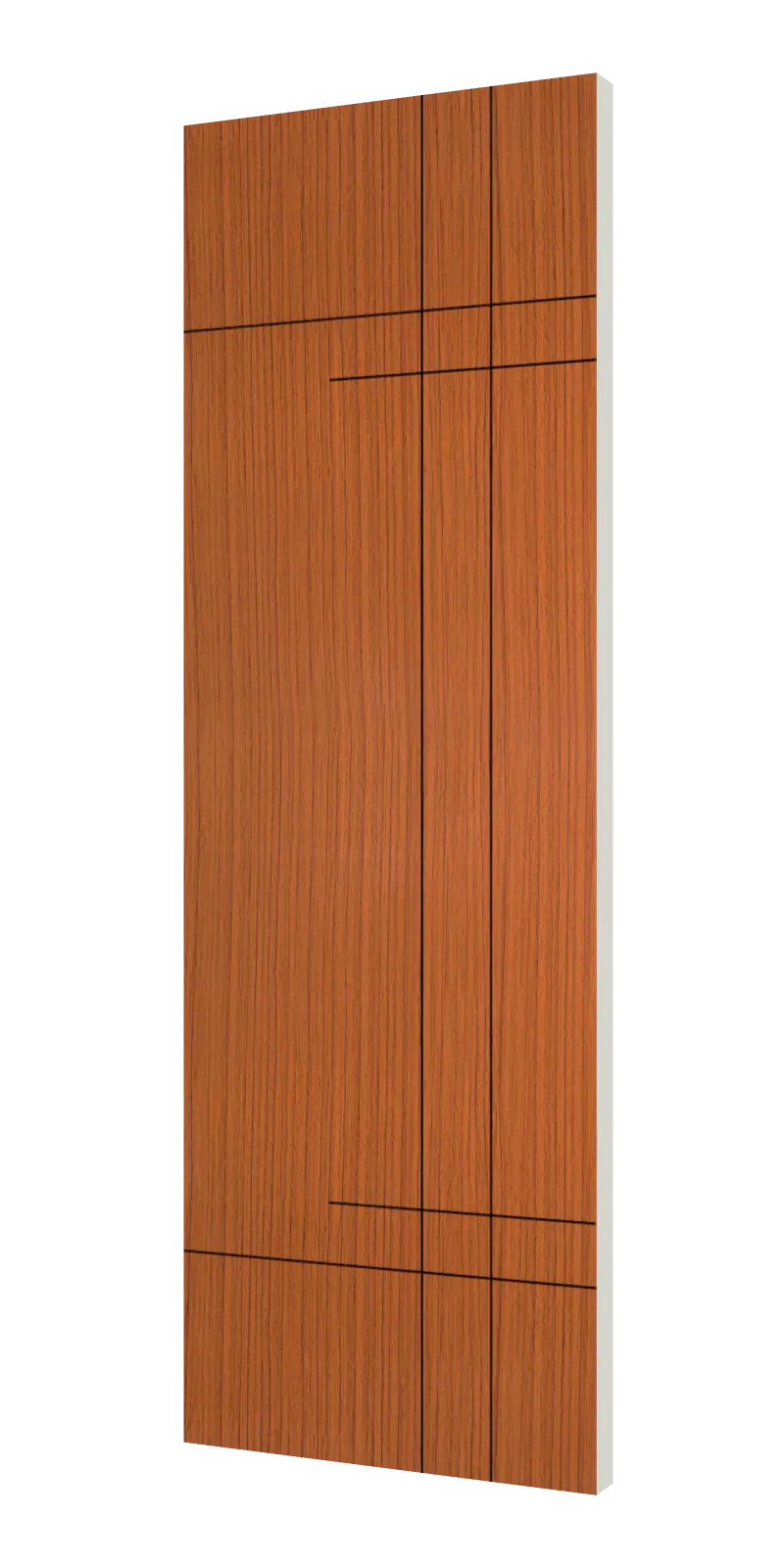 Z-on grooving door design PVC / WPC 101