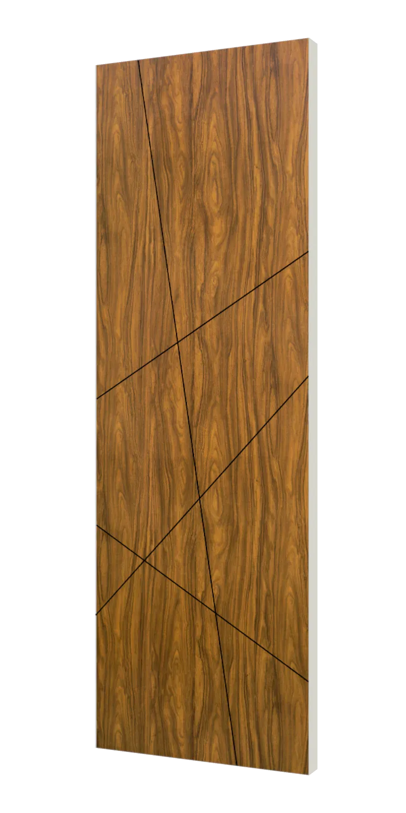 Z-on grooving door design PVC / WPC 102