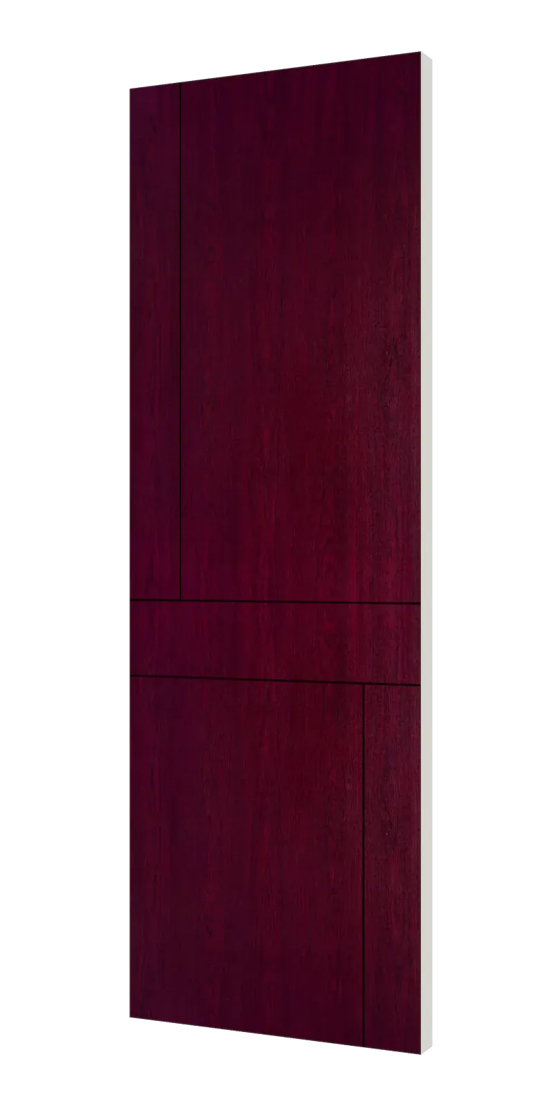 Z-on grooving door design PVC / WPC 104