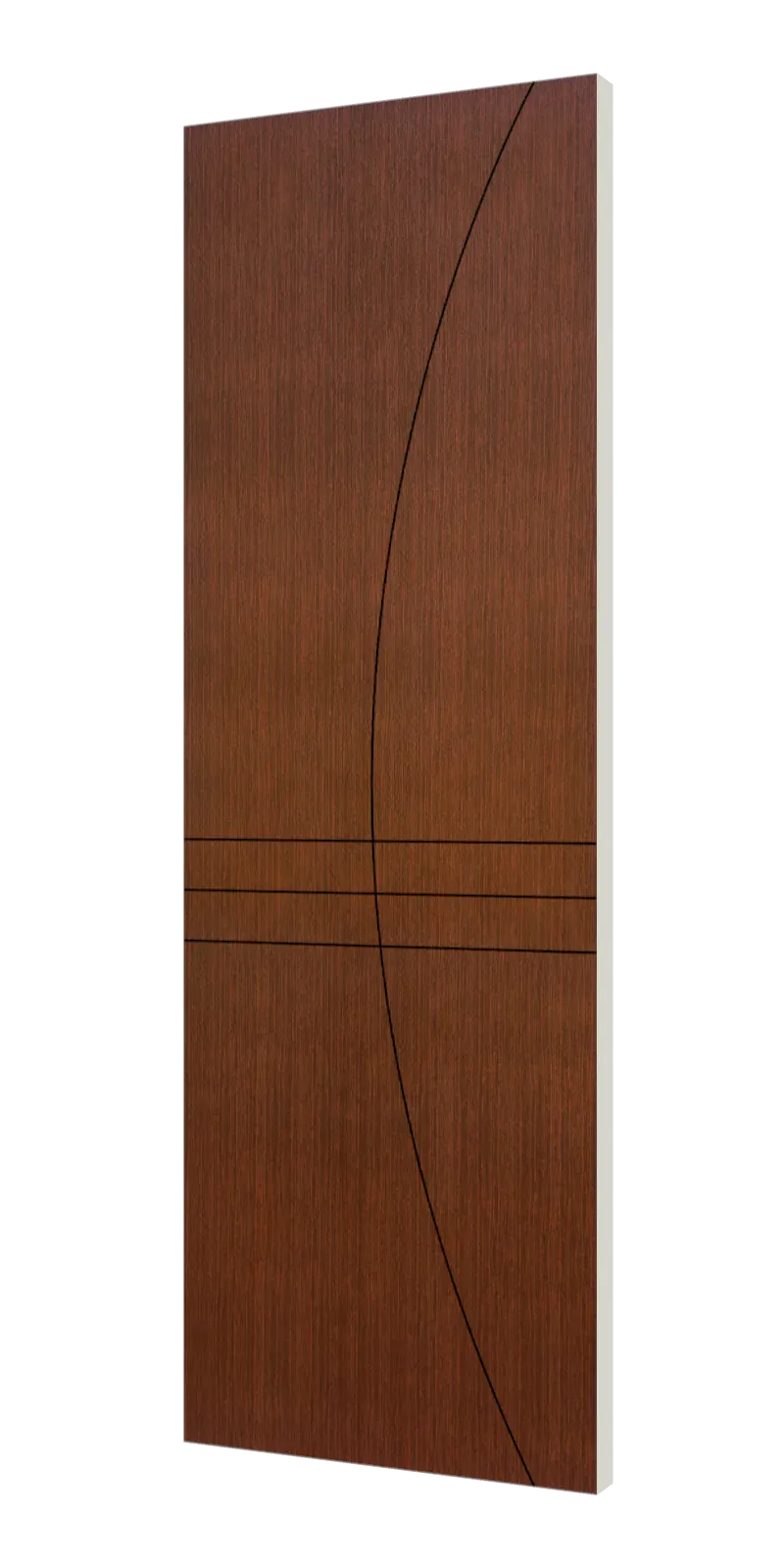 Z-on grooving door design PVC / WPC 106