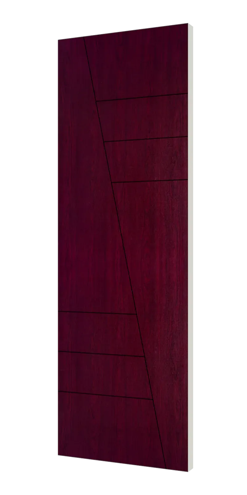 Z-on grooving door design PVC / WPC 108
